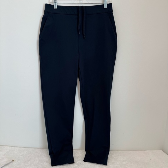 Ministry Of Supply Kinetic Pull On Pant Slate Blue Stretch Tapered Size 10 - Picture 3 of 12